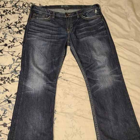 Men's silver jeans 40x32 - Picture 1 of 9